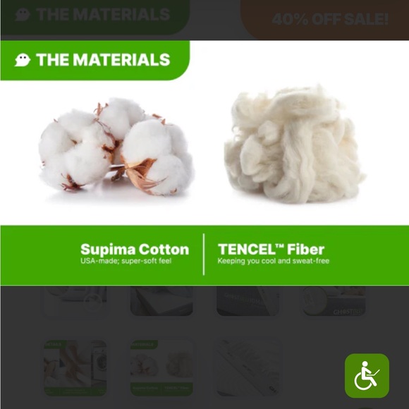 Ghost bed sheets. Queen grey - Picture 4 of 6